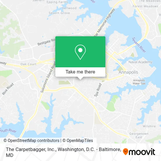The Carpetbagger, Inc. map