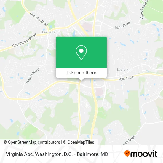 Virginia Abc map
