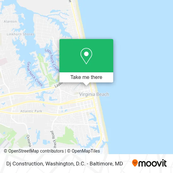 Dj Construction map