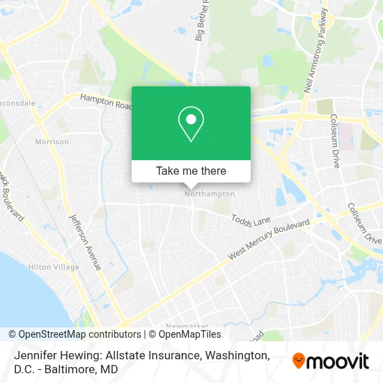 Jennifer Hewing: Allstate Insurance map