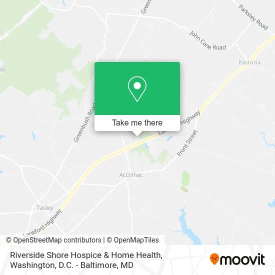 Riverside Shore Hospice & Home Health map