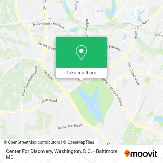 Center For Discovery map