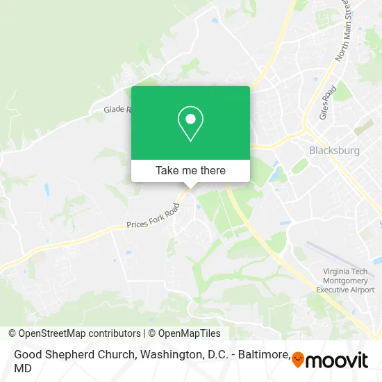 Good Shepherd Church map
