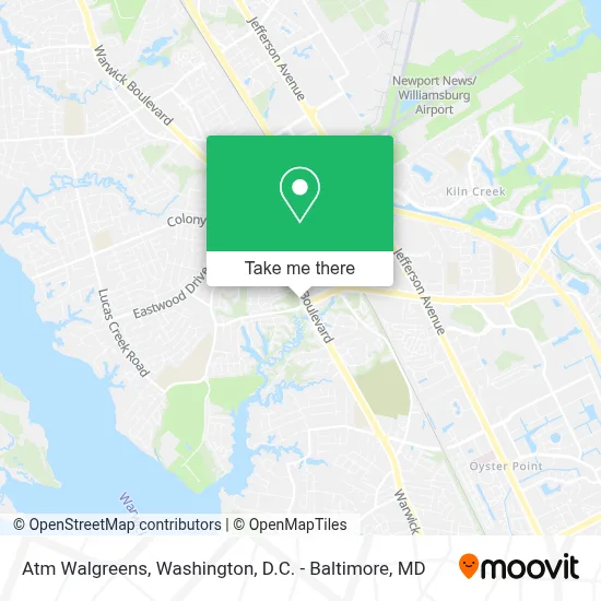 Atm Walgreens map