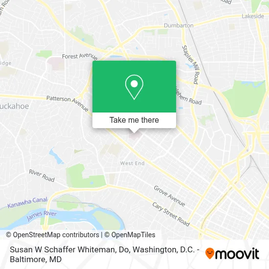 Susan W Schaffer Whiteman, Do map