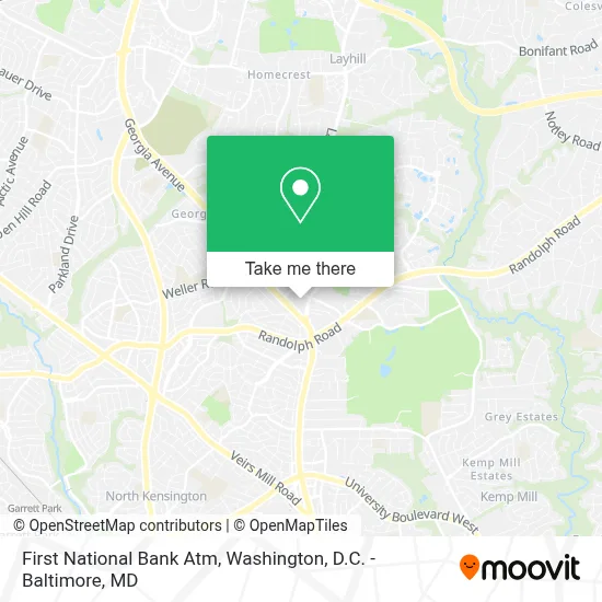 First National Bank Atm map