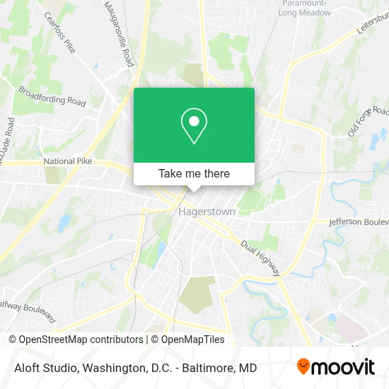 Aloft Studio map