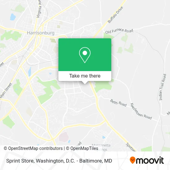 Sprint Store map