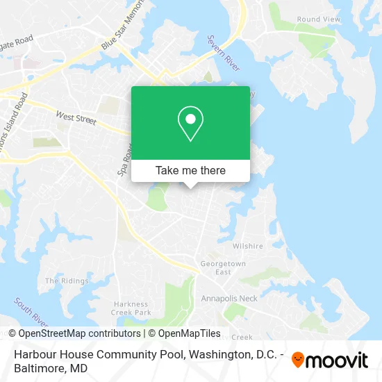 Harbour House Community Pool map