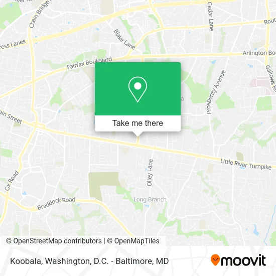 Koobala map