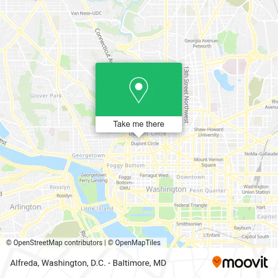 Alfreda map