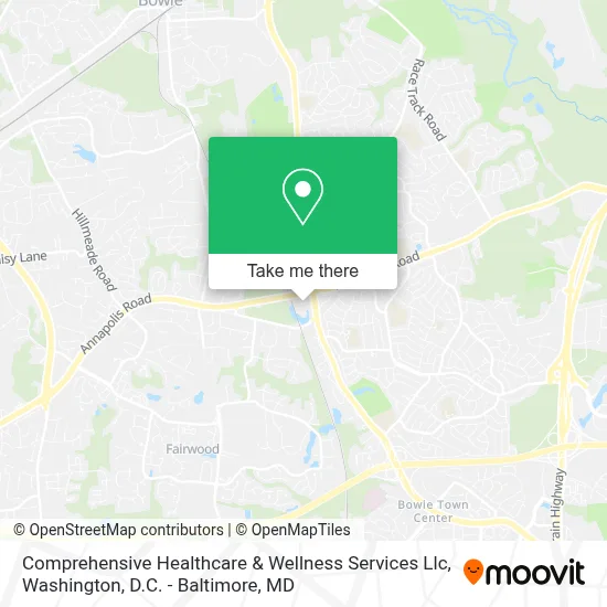 Comprehensive Healthcare & Wellness Services Llc map