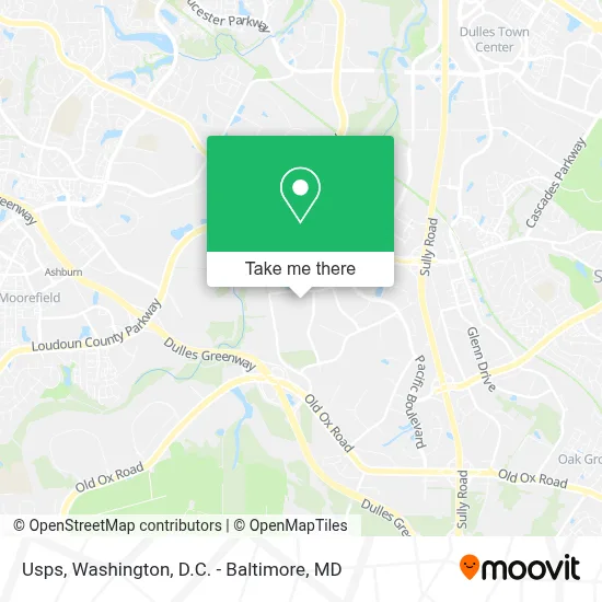 Usps map
