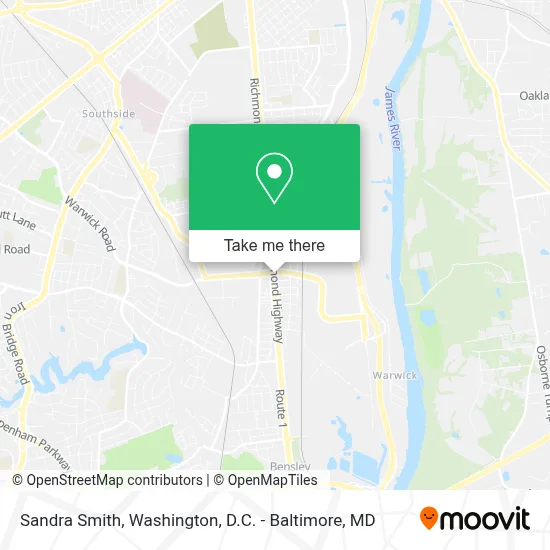 Sandra Smith map