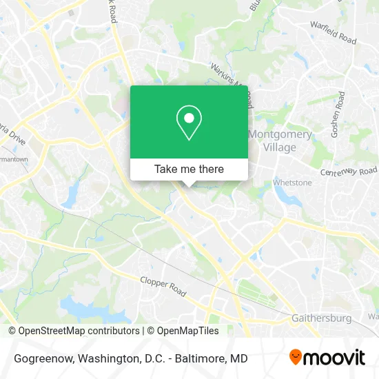 Gogreenow map