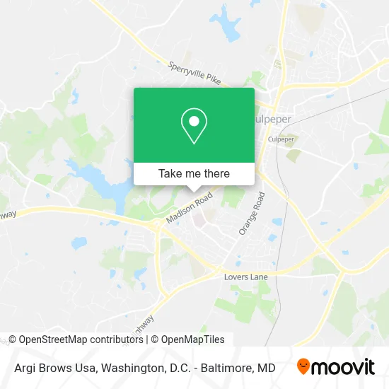Argi Brows Usa map