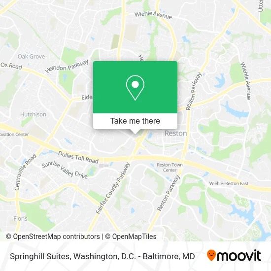 Springhill Suites map