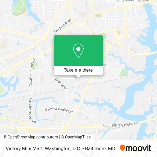 Victory Mini Mart map