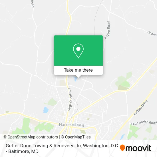 Getter Done Towing & Recovery Llc map