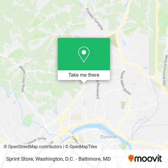 Sprint Store map