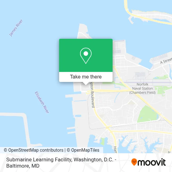 Submarine Learning Facility map