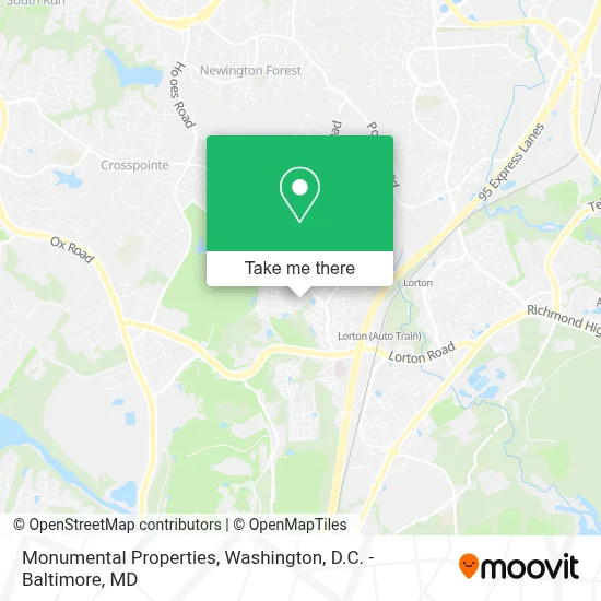Monumental Properties map