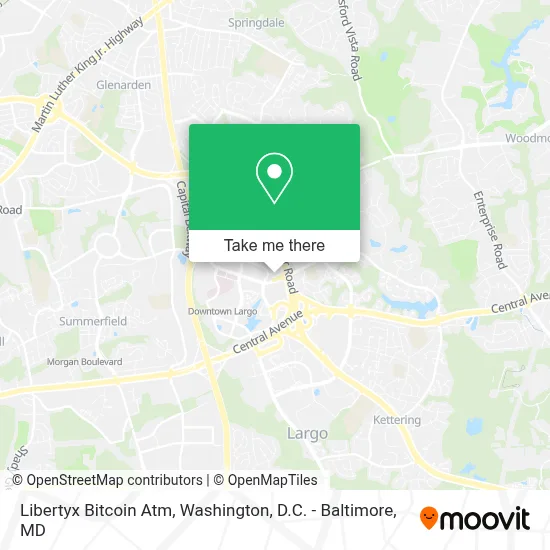 Libertyx Bitcoin Atm map