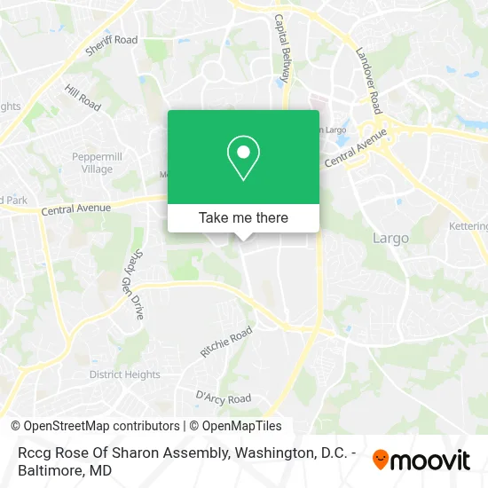 Rccg Rose Of Sharon Assembly map