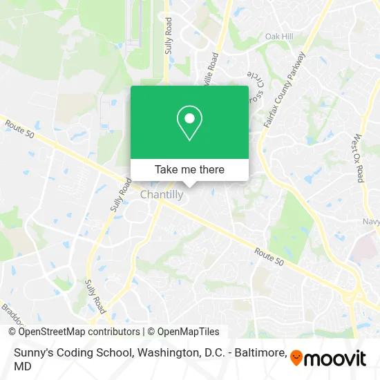 Sunny's Coding School map