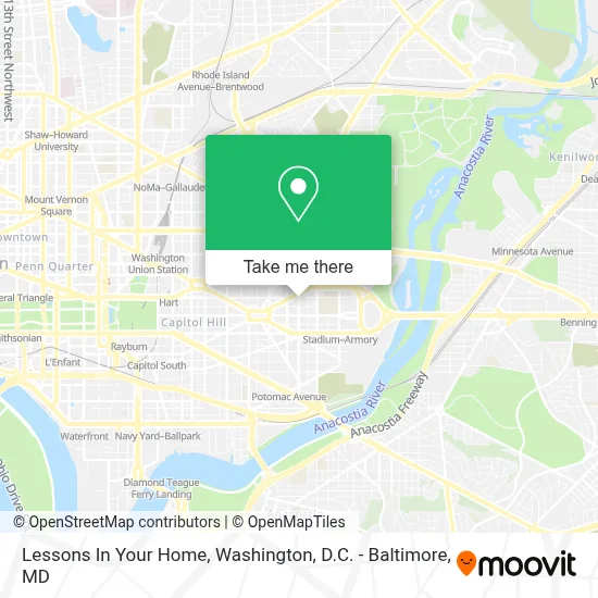Lessons In Your Home map