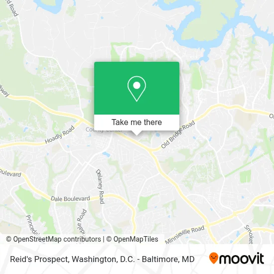 Reid's Prospect map