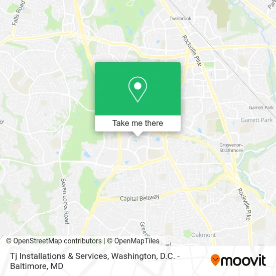Tj Installations & Services map
