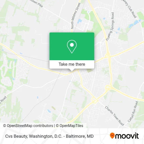 Cvs Beauty map