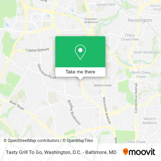 Tasty Grill To Go map