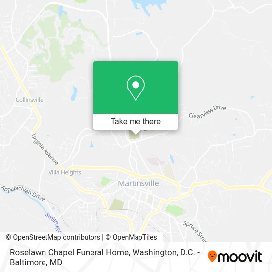 Roselawn Chapel Funeral Home map