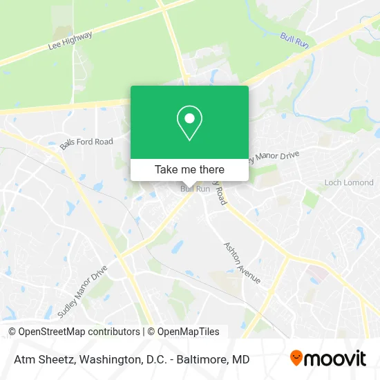 Atm Sheetz map