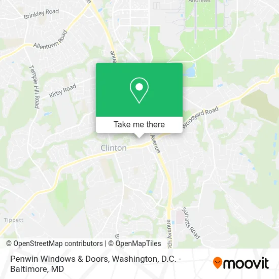 Penwin Windows & Doors map