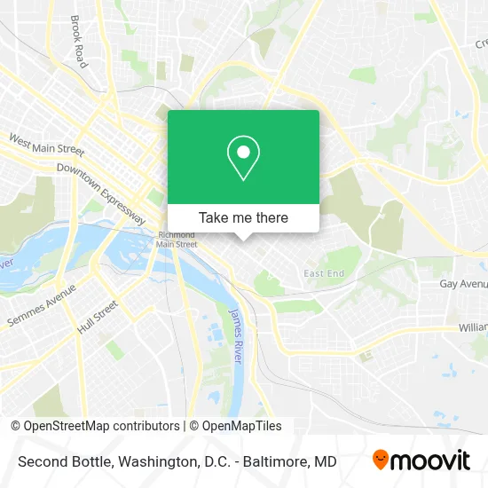 Second Bottle map