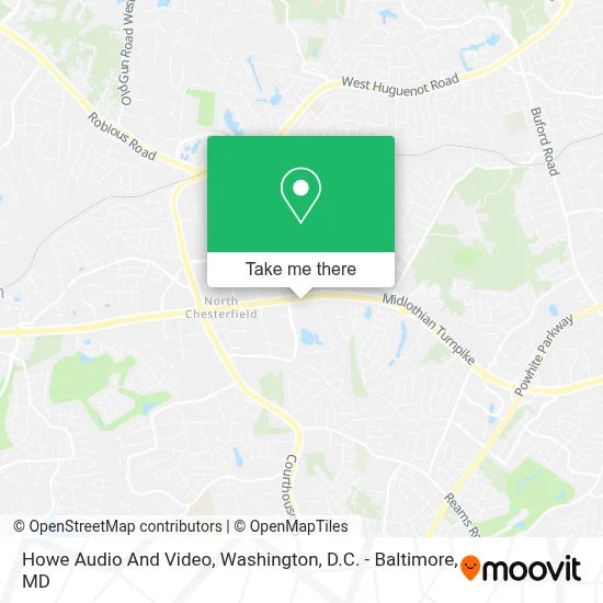 Howe Audio And Video map