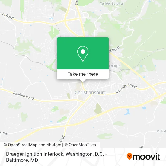 Draeger Ignition Interlock map