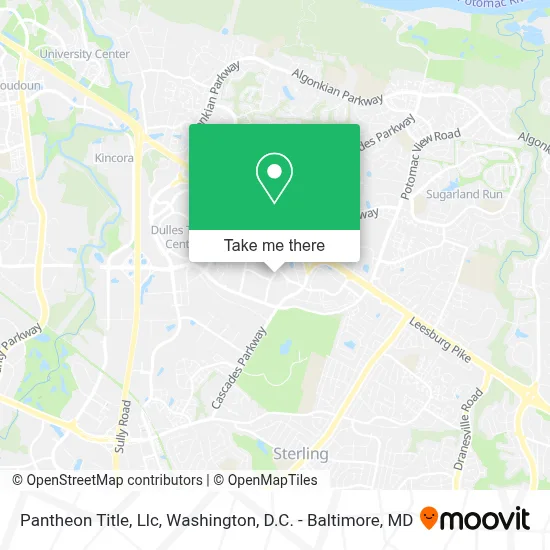 Pantheon Title, Llc map