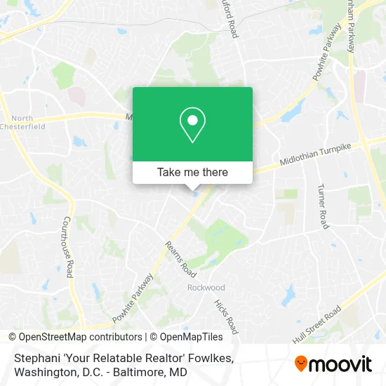 Stephani 'Your Relatable Realtor' Fowlkes map
