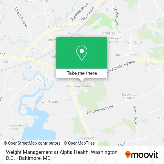 Weight Management at Alpha Health map