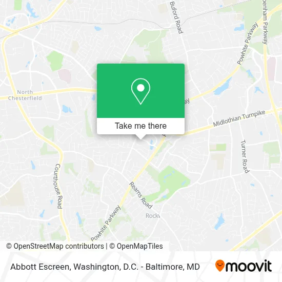 Abbott Escreen map