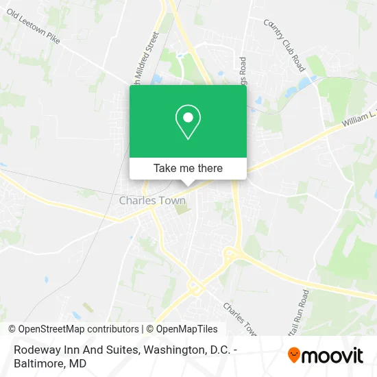 Rodeway Inn And Suites map
