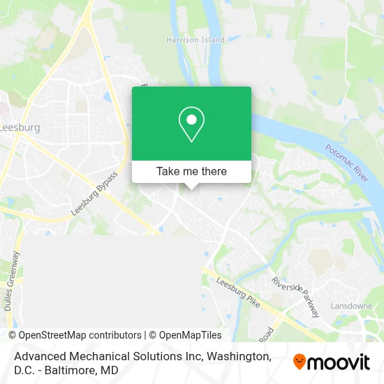 Advanced Mechanical Solutions Inc map