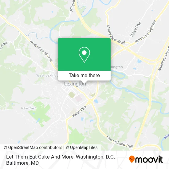 Let Them Eat Cake And More map