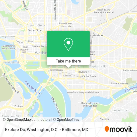 Explore Dc map