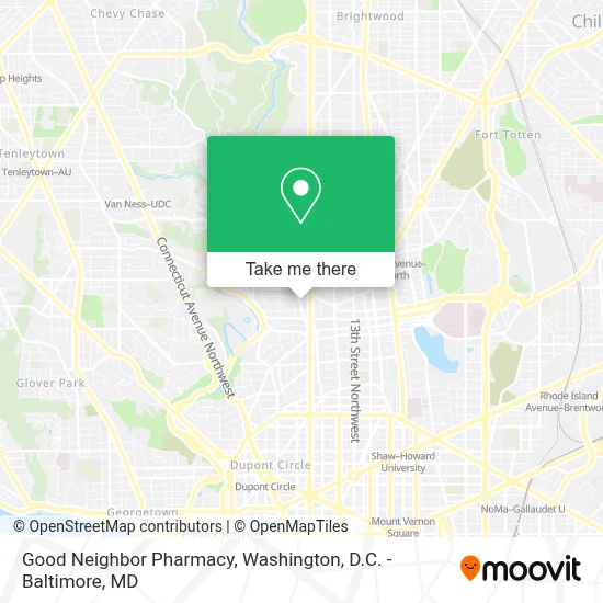 Good Neighbor Pharmacy map