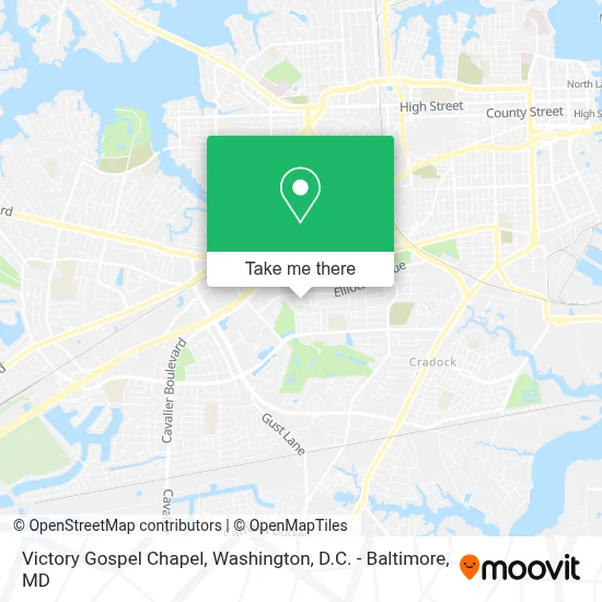 Victory Gospel Chapel map